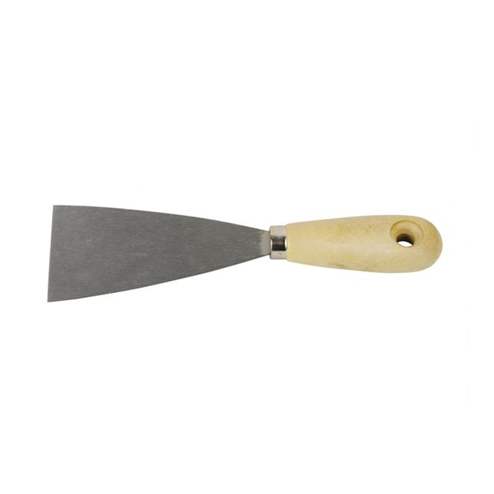 Metallspachtel mit Holzgriff