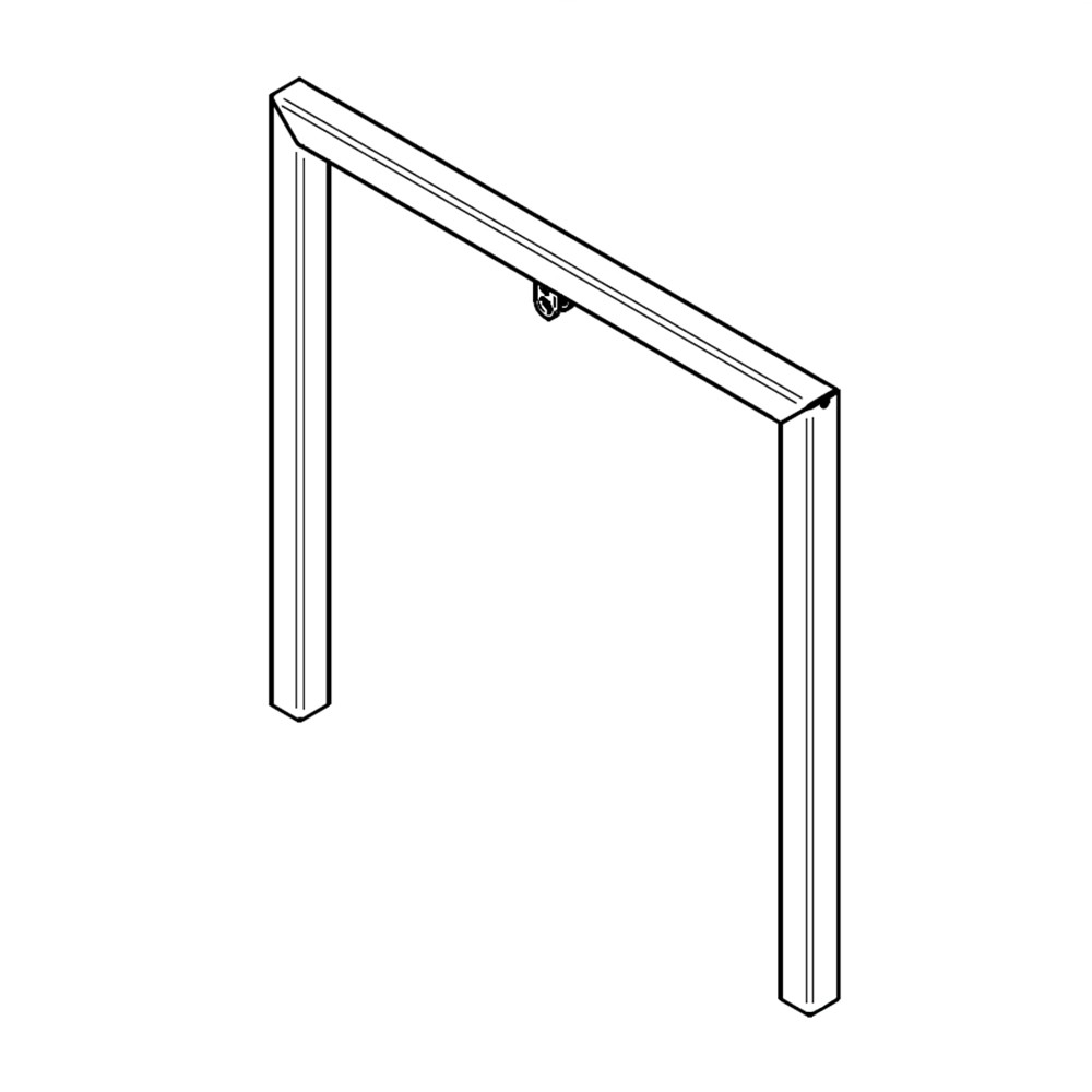 Hydraulische Erhöhung für Ballengabel, hydraulisch klappbar