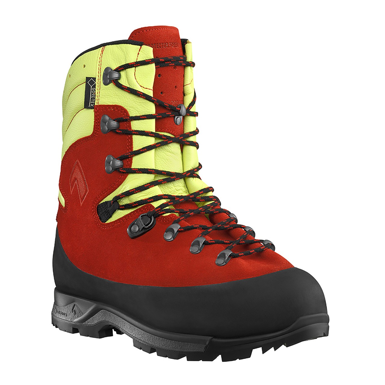 HAIX Stiefel Protector Forest 2.1 GTX rot/gelb
