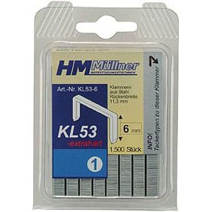 Klammern für Handtacker