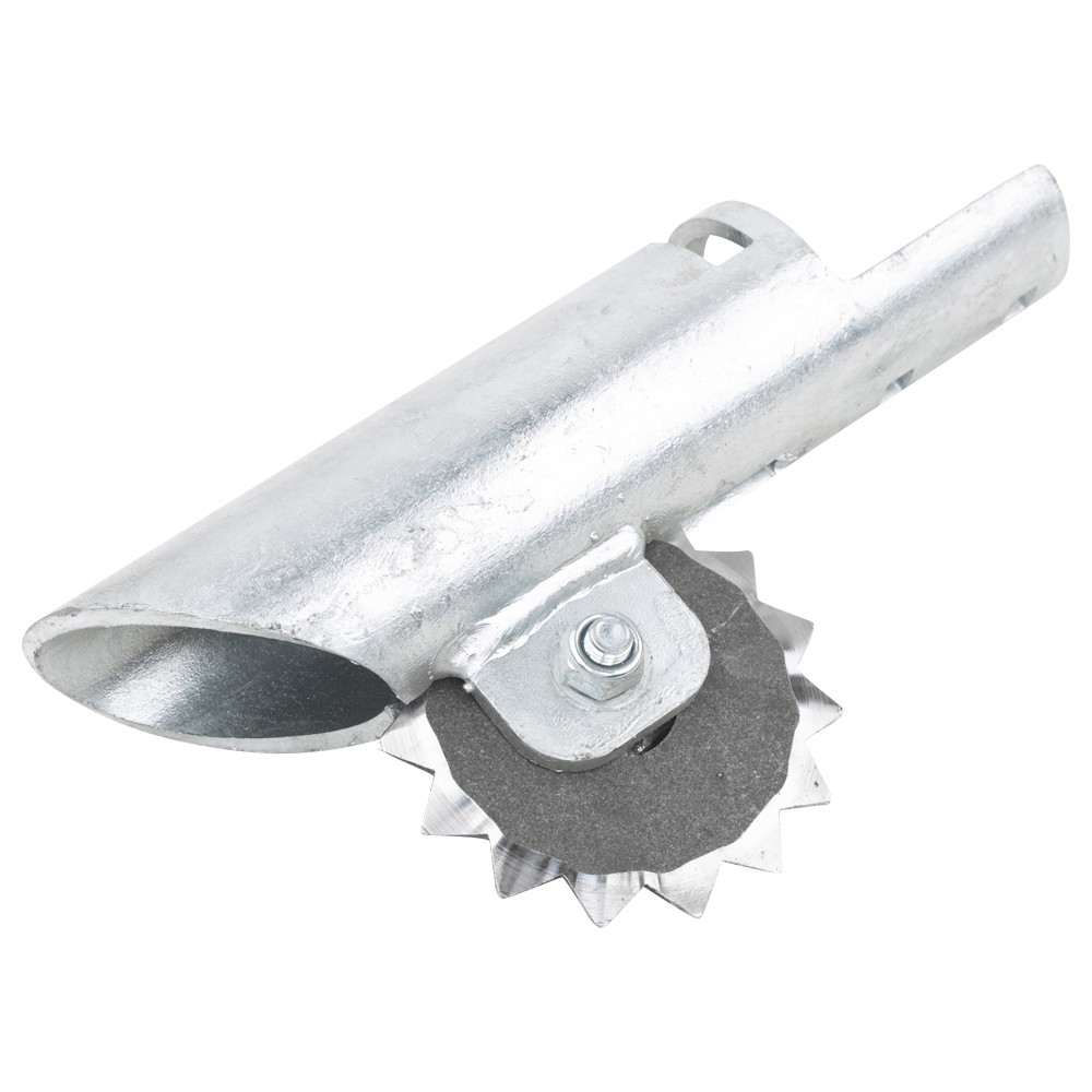 Schlitzschuhdüse mit Sternmesser